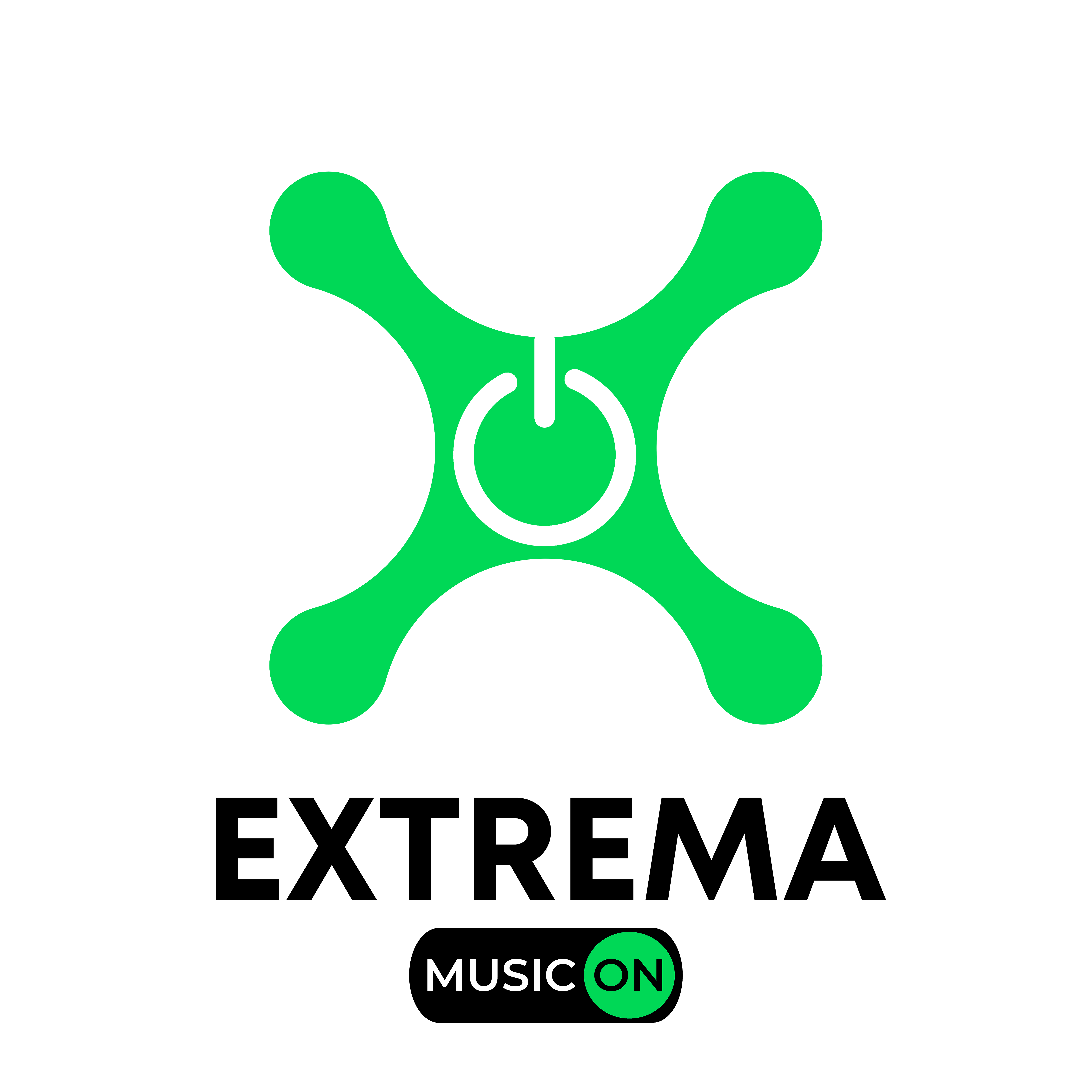 Extrema Music On — logo